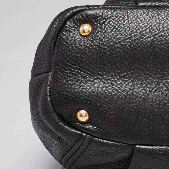 Prada Black Vitello Daino Leather Top Handle Bag BR4420 - Picture 5 of 12